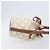Céline CELINE Triomphe Shoulder Bag PVC Leather White Gold Tone - vista 4
