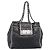 CHANEL Matelasse Chain Tote Bag Calf Skin Black Silver CC - vista 2
