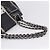 CHANEL Matelasse Chain Tote Bag Calf Skin Black Silver CC - vista 8