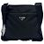 Borsa Prada in nylon Tessuto Pocono e pelle con logo triangolare in metallo
