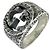 Gucci Interlocking G Silberbandring