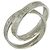 Autre Marque Anello Tiffany Vintage Interlocking Circle