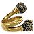 Anello a fascia GUCCI Double Tiger Head - vista 4