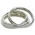 Autre Marque Anello Tiffany Vintage Trinity in Silver - vista 5