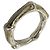 Autre Marque Anello a Fascia Tiffany Vintage Bamboo in Argento