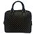 Céline Celine Vintage Macadam Blazon Pattern Lederhandtasche