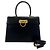 Borsa Salvatore Ferragamo in pelle di vitello nera