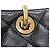 Borsa Tote Chanel in pelle di vitello granulata nera - vista 10