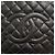 Borsa Tote Chanel in pelle di vitello granulata nera - vista 11