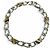 Autre Marque Bracciale con ciondoli Tiffany & Co. in argento e oro giallo - vista 2