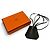 Hermès Collana in pelle HERMES Vintage Large Clochette - vista 2