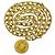 Chanel Vintage Gold Chain Gürtel