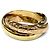 Anello Cartier Trinity in oro tricolore 18K