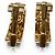 Gemelli Cartier Vintage Panthère in oro giallo - vista 2