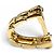 Gemelli Cartier Vintage Panthère in oro giallo - vista 3