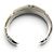 Autre Marque Bracciale Rigido Tiffany Vintage Elsa Peretti 925 Ribbon Bone Cuff - vista 5