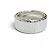 Hermès Anillo HERMES Eclipse Ruban Silver Band - vista 3