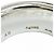 Hermès Anillo HERMES Eclipse Ruban Silver Band - vista 7