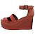 Hermès Hermes Elda Espadrille Suede & Patent Leather Platform Wedges Sandals 36