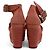 Hermès Hermes Elda Espadrille Suede & Patent Leather Platform Wedges Sandals 36 - vista 6