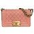 Borsa Chanel Boy in pelle caviar rosa