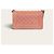 Borsa Chanel Boy in pelle caviar rosa - vista 3