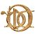 Broche Dior Gold Logo Placcato Oro - vista 2