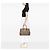 Borsa a mano Gucci Beige GG Canvas Dome Nailhead - vista 5