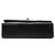 Chanel Black Small Classic Lambskin Double Flap - vista 3
