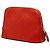 Necessaire in pelle di vitello Gucci rosso con Diamante - vista 2
