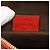 Necessaire in pelle di vitello Gucci rosso con Diamante - vista 6