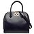 Salvatore Ferragamo Borsa Ferragamo Blue Leather Gancini Dome Satchel