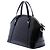 Borsa Gucci Nice Dome Large in pelle verniciata Microguccissima Nera - vista 2