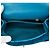 Borsa Chanel Blue Mini Chevron Shearling Coco Top Handle - vista 4