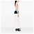 Borsa Chanel Blue Mini Chevron Shearling Coco Top Handle - vista 5