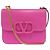 Valentino Mini Borsa a Tracolla VSling in Pelle di Vitello Liscia Rosa
