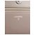 Portafoglio Chanel Brown CC Quilted Calfskin Wallet On Chain - vista 5
