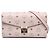 MCM Pink Visetos Coated Canvas Millie Flap Crossbody