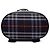 Zaino Burberry Blue House Check Canvas - vista 3