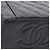 Chanel Vanity Case piccola CC matelassé in caviale nero con catena - vista 6