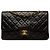 Chanel Black Medium Classic Lambskin Double Flap