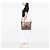 Borsa a tracolla Gucci in tela GG beige con patta Web - vista 6