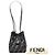 Borsa a spalla Fendi Mini Zucca Origami in chenille grigio - vista 7