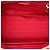 Prada Borsa Galleria Double Zip Medium in Saffiano rosso - vista 4