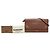 Portafoglio Grace con tracolla in pelle marrone Burberry - vista 6