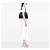 Borsa Bowling Chanel Black Large Quilted Patent Just Mademoiselle - vista 5