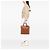 Borsa Tote Gucci Brown Guccissima Tender Bamboo Bar - vista 6