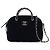Clutch Coco in velluto matelassé nero Chanel con catena