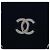Clutch Coco in velluto matelassé nero Chanel con catena - vista 4