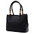 Bamboo Borsa Tote Gucci in canvas GG nero e bambù - vista 2